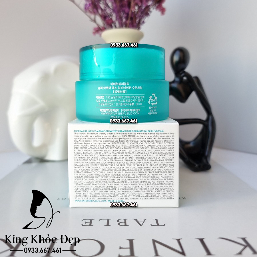 Kem Dưỡng Da Aqua Super Aqua Max Combination Watery Cream