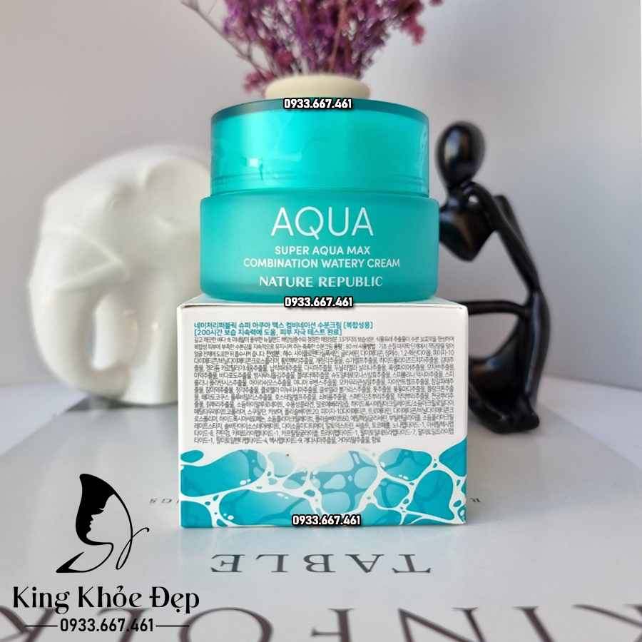 Kem Dưỡng Da Aqua Super Aqua Max Combination Watery Cream