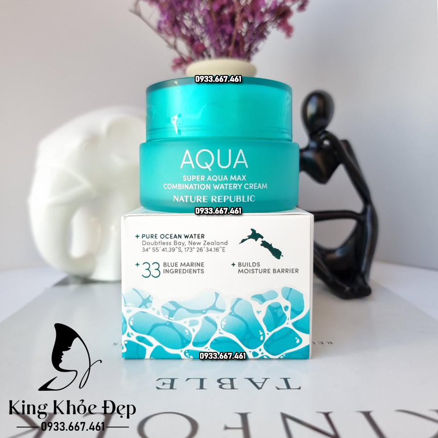 Kem Dưỡng Da Aqua Super Aqua Max Combination Watery Cream