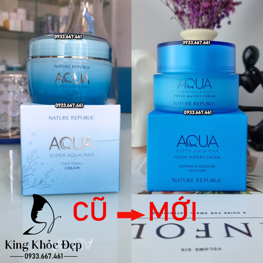 Kem Dưỡng Da Aqua Super Aqua Max Fresh Watery Cream