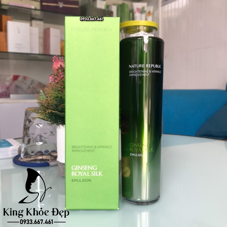 Sữa Dưỡng Nature Republic Ginseng Royal Silk Emulsion