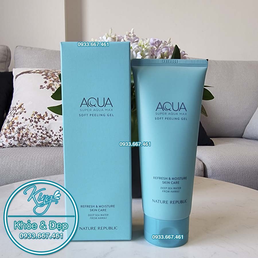 Tẩy Tế Bào Chết Nature Republic Aqua Super Aqua Max Soft Peeling Gel
