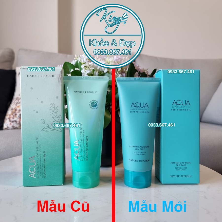 Tẩy Tế Bào Chết Nature Republic Aqua Super Aqua Max Soft Peeling Gel