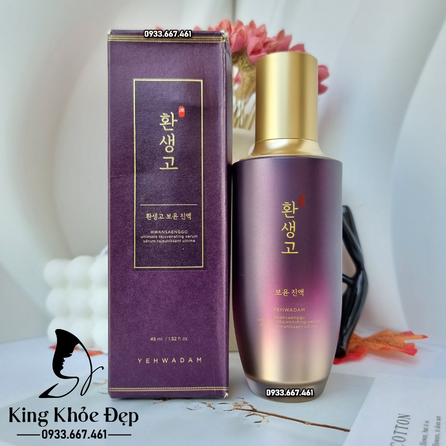 Tinh Chất Yehwadam Hwansaenggo Serum 45ml