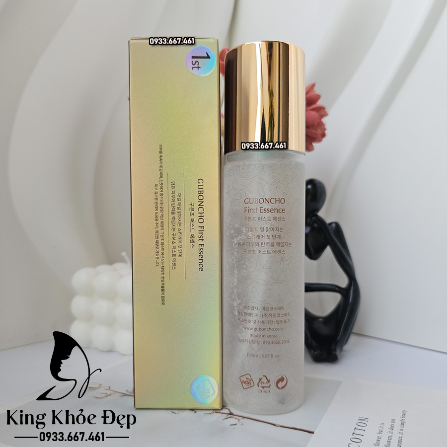 Tinh Chất Guboncho First Essence – Khởi Động Làn Da Sáng Khỏe, Căng Mướt Ngay Từ Bước Đầu Tiên