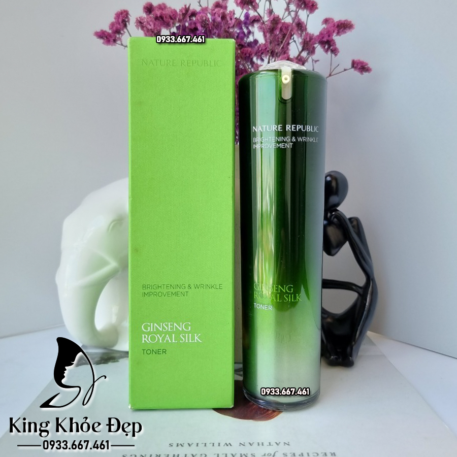 Nước Cân Bằng Nature Republic Ginseng Royal Silk Toner