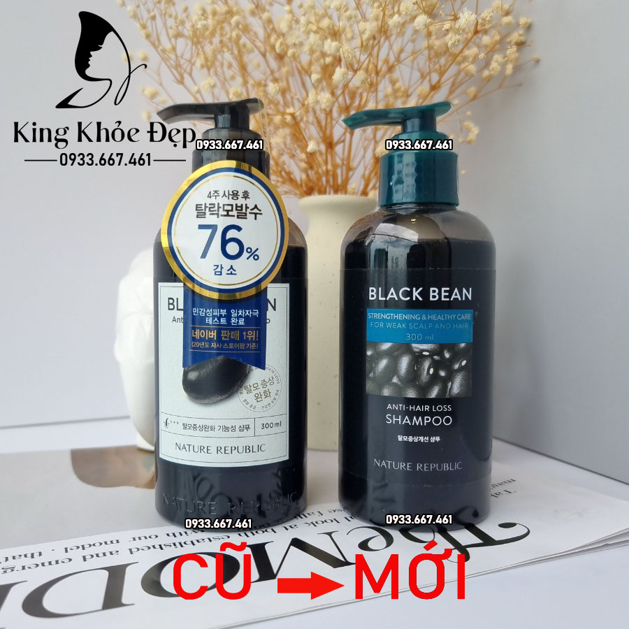 Dầu Gội Nature Republic Black Bean Anti Hair Loss Shampoo