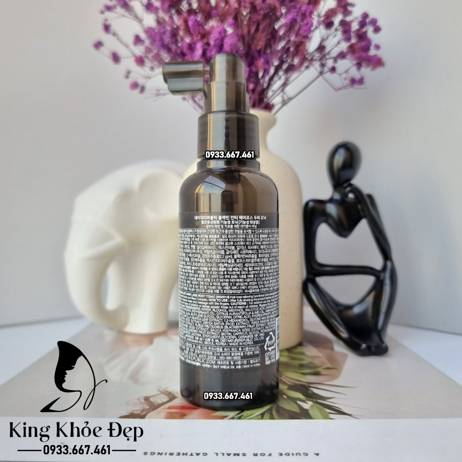 Xịt Dưỡng Tóc Nature Republic Black Bean Anti Hair Loss Root Tonic