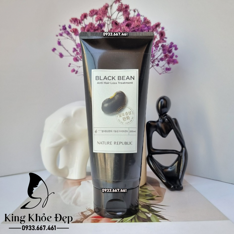 Kem Xả Tóc Nature Republic Black Bean Anti Hair Loss Treatment